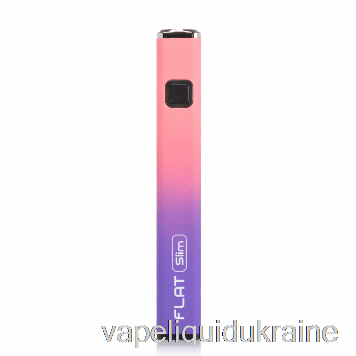 Vape Liquid Ukraine Yocan FLAT SLIM 350mAh Battery Purple Pink